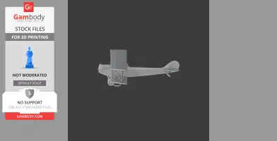 Curtiss JN-4 - Scale Vehicle STL