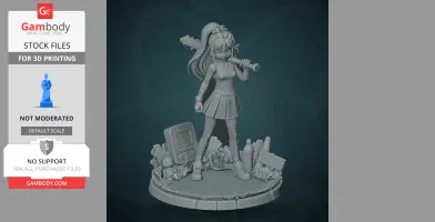 Aubrey - Omori - Character Figure STL