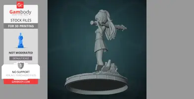 Aubrey - Omori - Character Figure STL