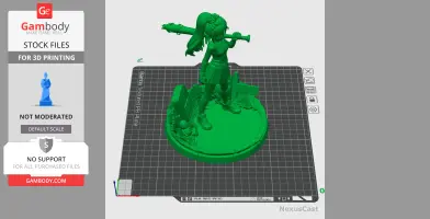Aubrey - Omori - Character Figure STL