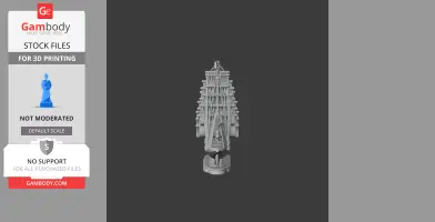 Cutty Sark Clipper - Scale Vehicle STL
