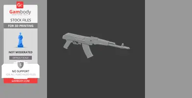 AK-74M - Cosplay Prop STL