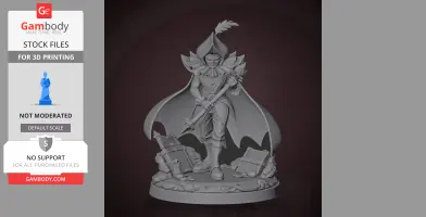 Rouxls Kaard - Deltarune - Character Figure STL