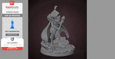 Rouxls Kaard - Deltarune - Character Figure STL