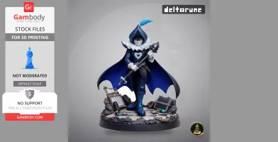 Rouxls Kaard - Deltarune - Character Figure STL