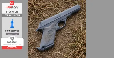 Ashani pistol - Cosplay Prop STL