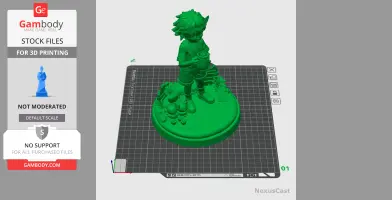 Basil - Omori - Character Figure STL