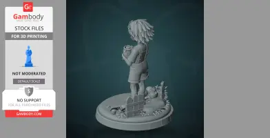 Basil - Omori - Character Figure STL