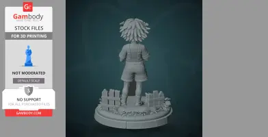 Basil - Omori - Character Figure STL