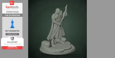 Cathedral Guard - Tunic - Character Figure STL