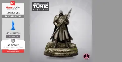 Cathedral Guard - Tunic - Character Figure STL