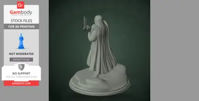 Cathedral Guard - Tunic - Character Figure STL