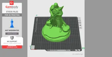 Cathedral Guard - Tunic - Character Figure STL