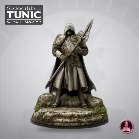 Cathedral Guard - Tunic - Character Figure STL