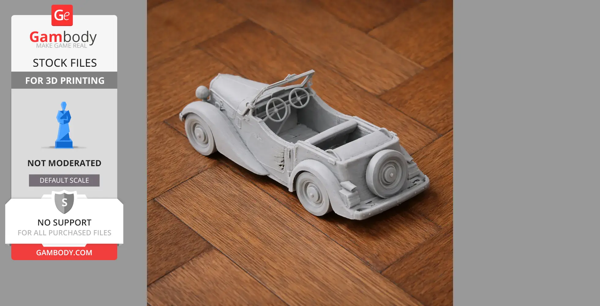 Datsun DC-3 - Scale Vehicle STL