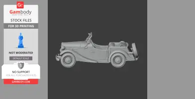 Datsun DC-3 - Scale Vehicle STL