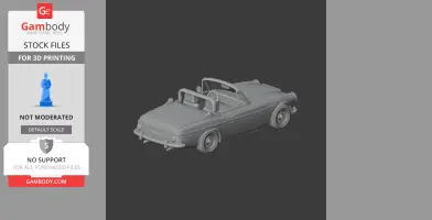Datsun Roadster - Scale Vehicle STL