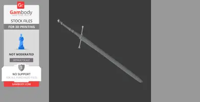 Astora Greatsword Dark Souls - Cosplay Prop STL