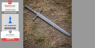 Astora Greatsword Dark Souls - Cosplay Prop STL
