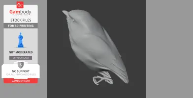 Baliem whistler - Prehistoric Animal STL
