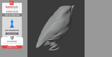 Baliem whistler - Prehistoric Animal STL