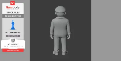 Lewis - Stardew Valley Figurine - Character Figure STL