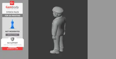 Lewis - Stardew Valley Figurine - Character Figure STL