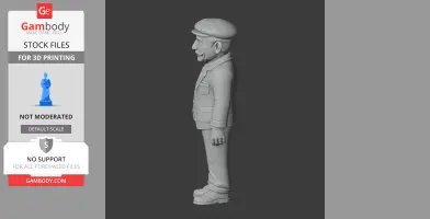 Lewis - Stardew Valley Figurine - Character Figure STL