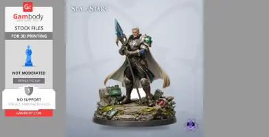 Brugaves - Sea of Stars - Character Figure STL