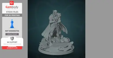 Brugaves - Sea of Stars - Character Figure STL