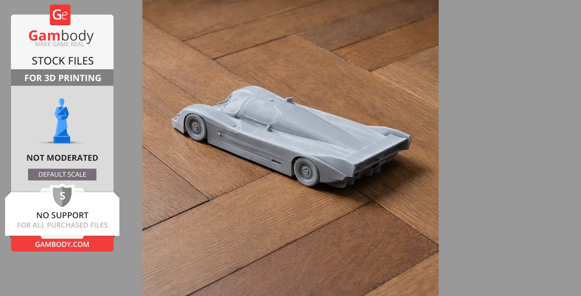 Dauer Sportwagen - Scale Vehicle STL