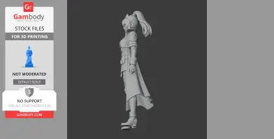 Lily Everhart - Palworld Figurine - Character Figure STL