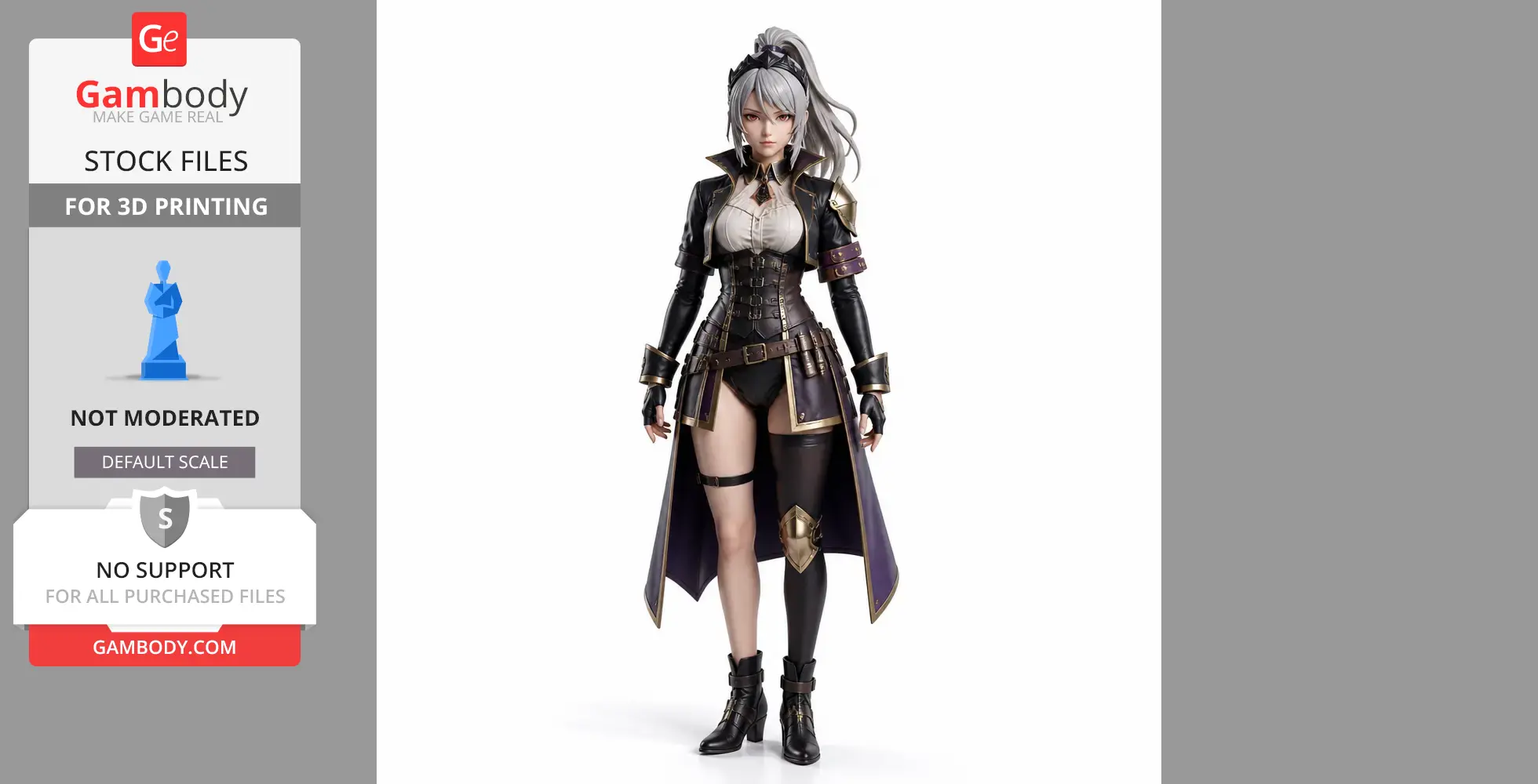 Lily Everhart - Palworld Figurine - Character Figure STL