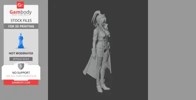 Lily Everhart - Palworld Figurine - Character Figure STL