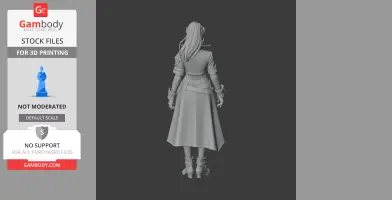 Lily Everhart - Palworld Figurine - Character Figure STL
