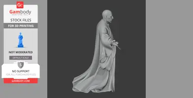 Lord Voldemort Harry Potter Figurine - Character Figure STL