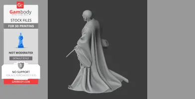 Lord Voldemort Harry Potter Figurine - Character Figure STL