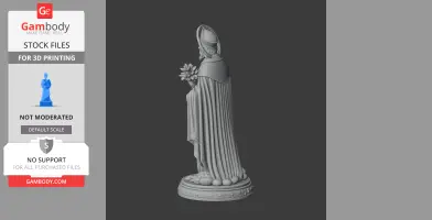 Saint Antiochus of Sulcis - Devotional Statue - STL 3D Print