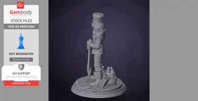 Nutcracker - Lethal Company - Character Figure STL