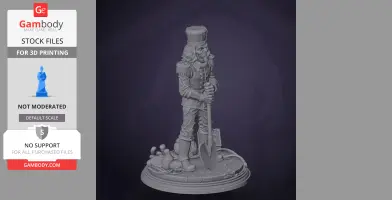 Nutcracker - Lethal Company - Character Figure STL