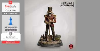 Nutcracker - Lethal Company - Character Figure STL