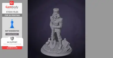 Nutcracker - Lethal Company - Character Figure STL