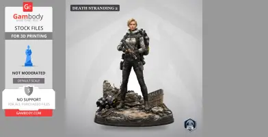 Fragile - Death Stranding 2: On the - Character Figure STL