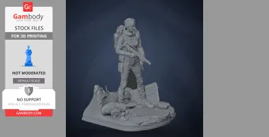 Fragile - Death Stranding 2: On the - Character Figure STL
