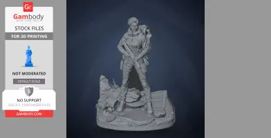 Fragile - Death Stranding 2: On the - Character Figure STL