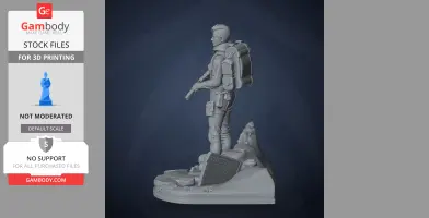 Fragile - Death Stranding 2: On the - Character Figure STL