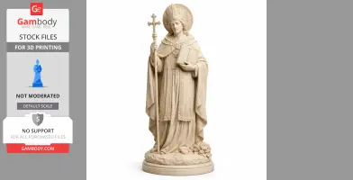 Saint Antoninus of Pamiers - Devotional - STL 3D Print