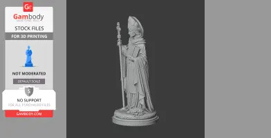 Saint Antoninus of Pamiers - Devotional - STL 3D Print