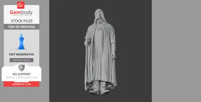 Lucius Malfoy Harry Potter Figurine - Character Figure STL