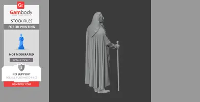 Lucius Malfoy Harry Potter Figurine - Character Figure STL